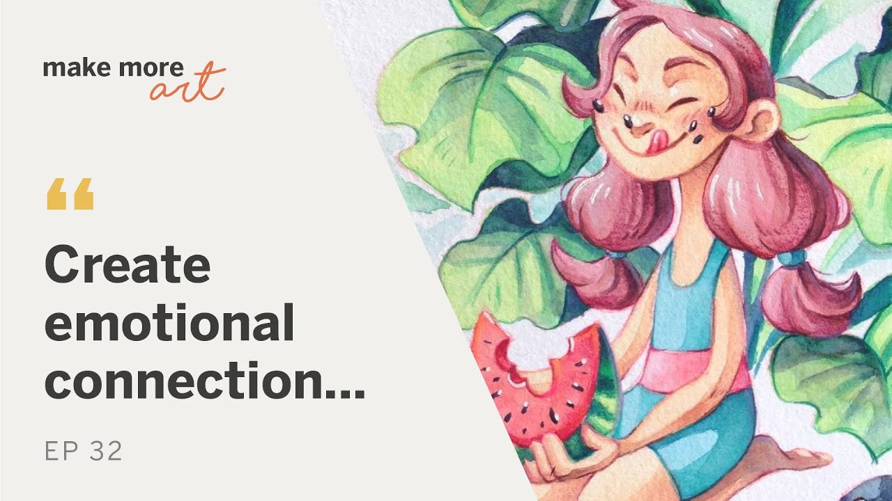 E32 :: Julia Koerner & How to Paint with Watercolours