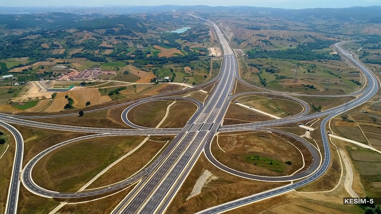 Kuzey Marmara Otoyolu Kesim-5 Drone Çekimi Temmuz 2019