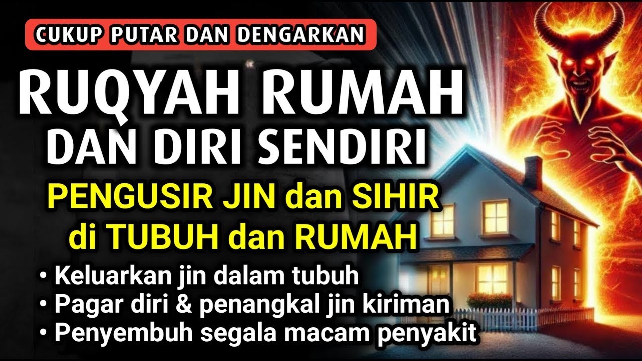 AYAT RUQYAH - RUQYAH RUMAH DAN DIRI SENDIRI PENGUSIR JIN DAN SETAN |   | BY MUHAMMAD HIJAZI
