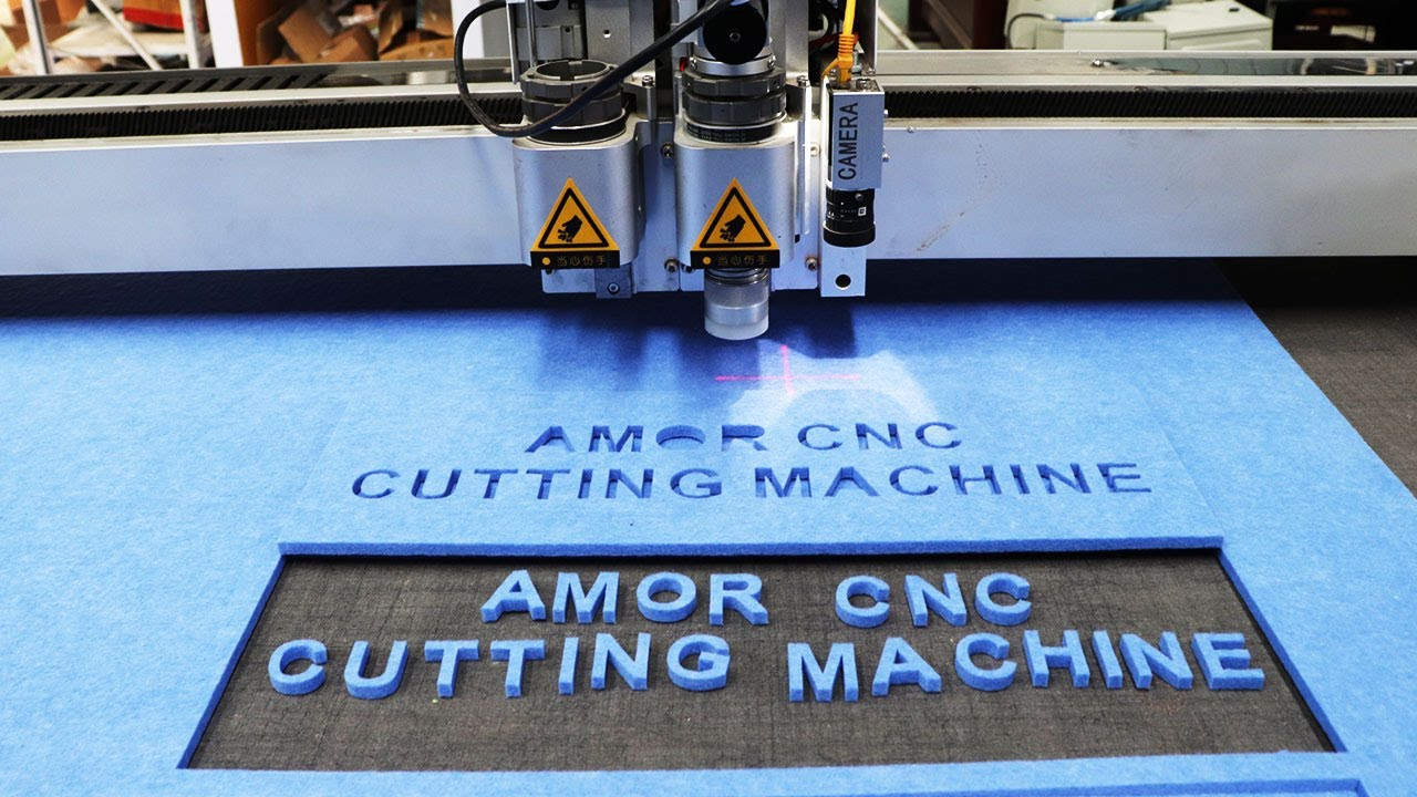 Cutting Letters | Cutting Acoustic Panel | CNC Knife Cutting Machine