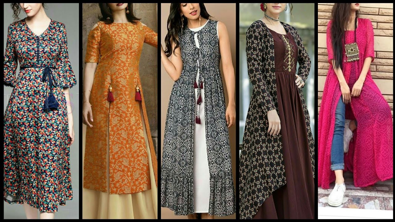 kurti design 2019: stylish kurti to wear with jean , palazzo,leggings for girls