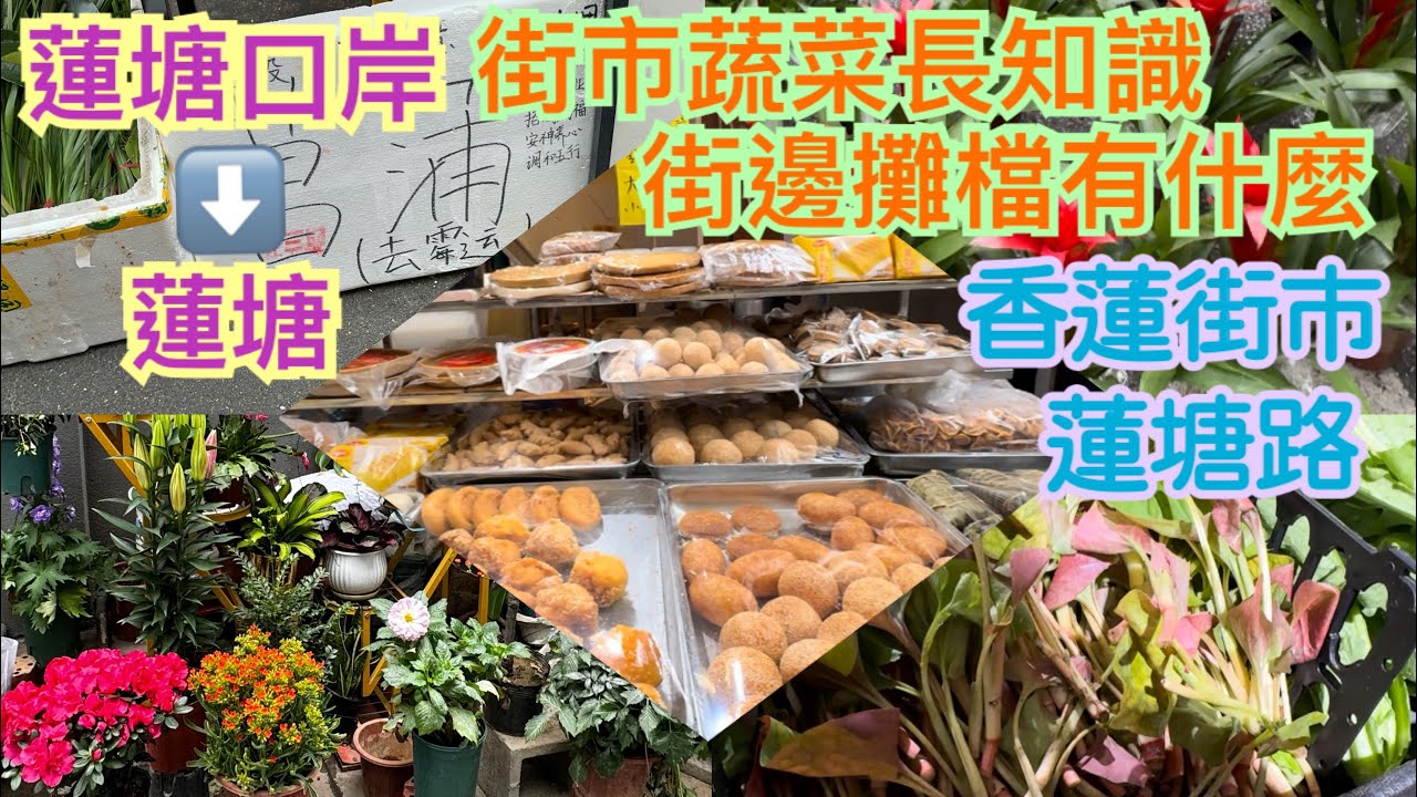 《食德走德》『深圳蓮塘』由口岸街市去到蓮塘路～