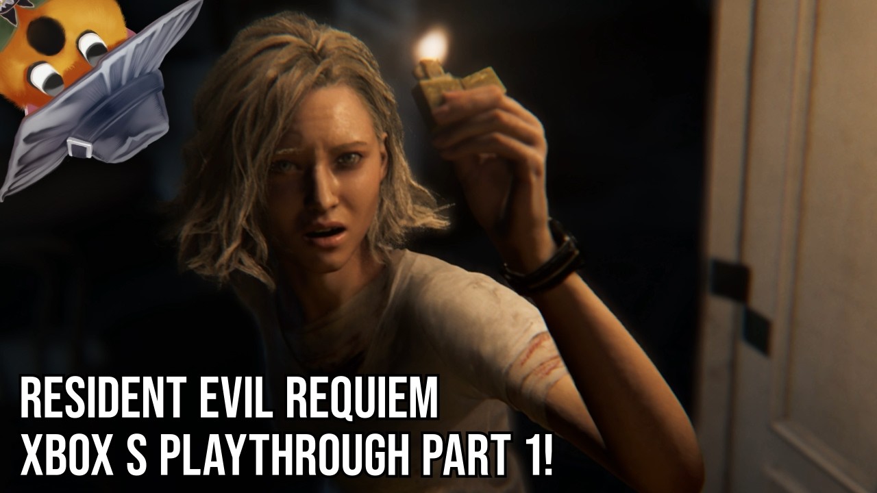 Resident Evil Requiem Xbox Series S (Part 1) - Fluffy Forgets Every Key Item Ever