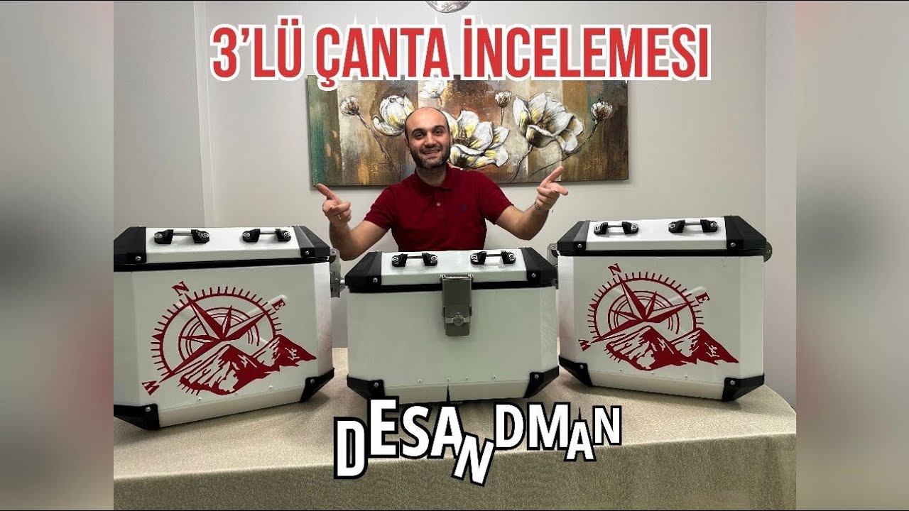 Desandman 3'lü Çanta Seti Kutu Açılışı | Nc 750x DCT