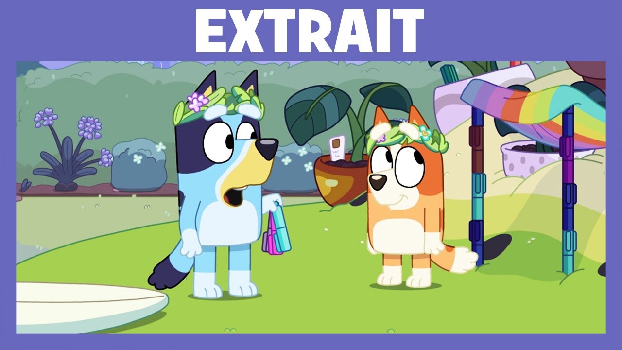 Bluey - Extrait : L' île aux tapis