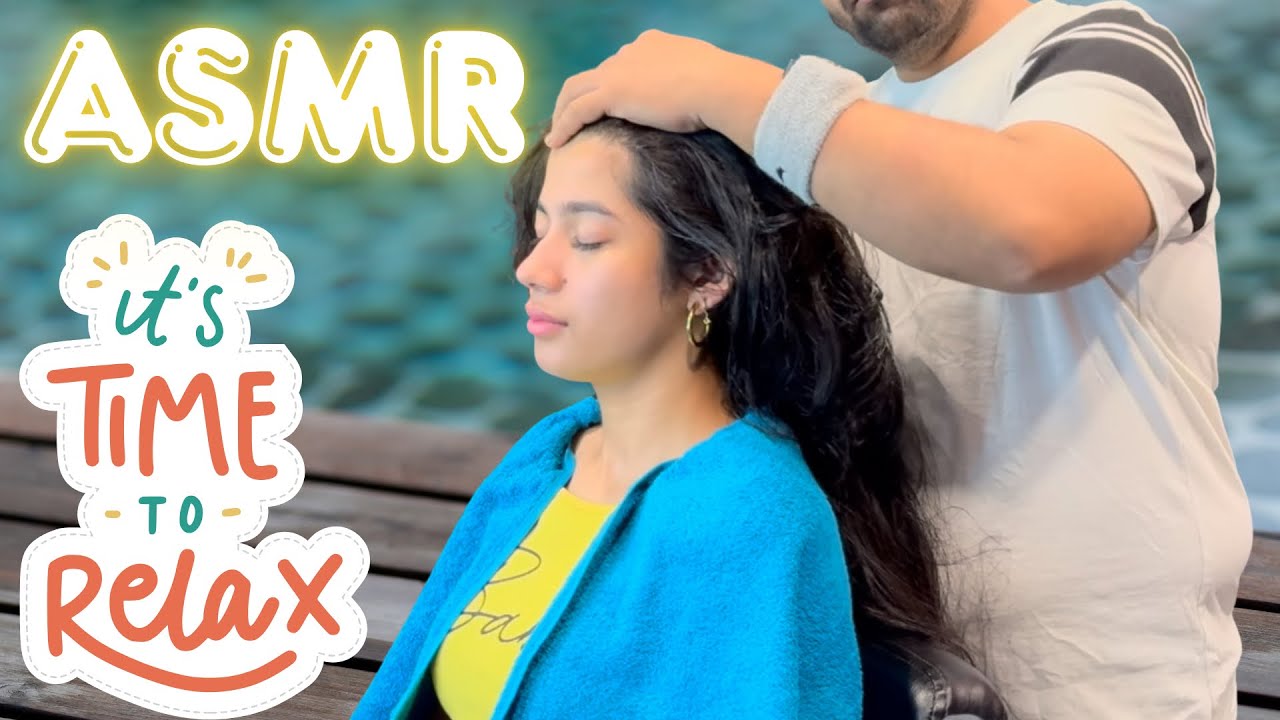 #34 ASMR | RELEXING SOUNDS MASSAGE @asmrcity