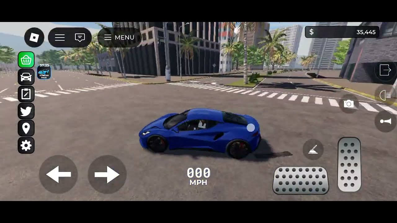 ROBLOX car driving semelatar in I Got played the game 🎯🎮
