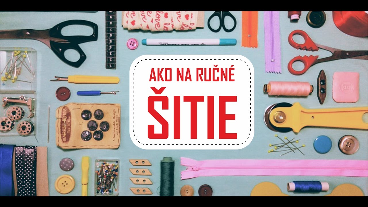 Pomôcky na ručné šitie