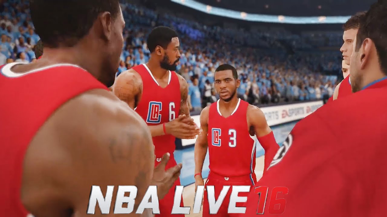 NBA LIVE 16 - Clippers vs Thunder Player Intros | Shoes | Tattoos | Gear