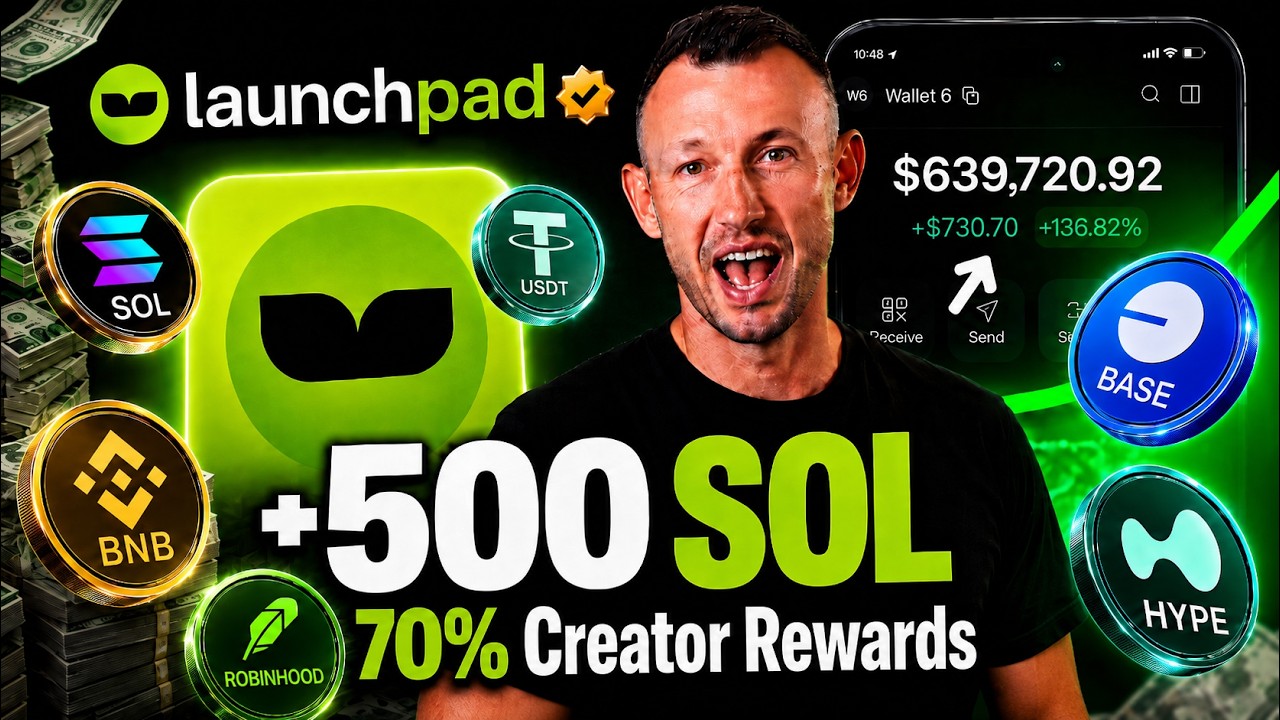 Launchpad -  Create Coin on Robinhood, Solana, BNB, Base and HYPE