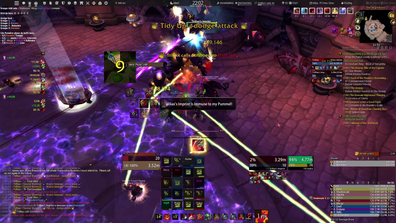 [WoW] Trilliax 20M (Arms PoV)