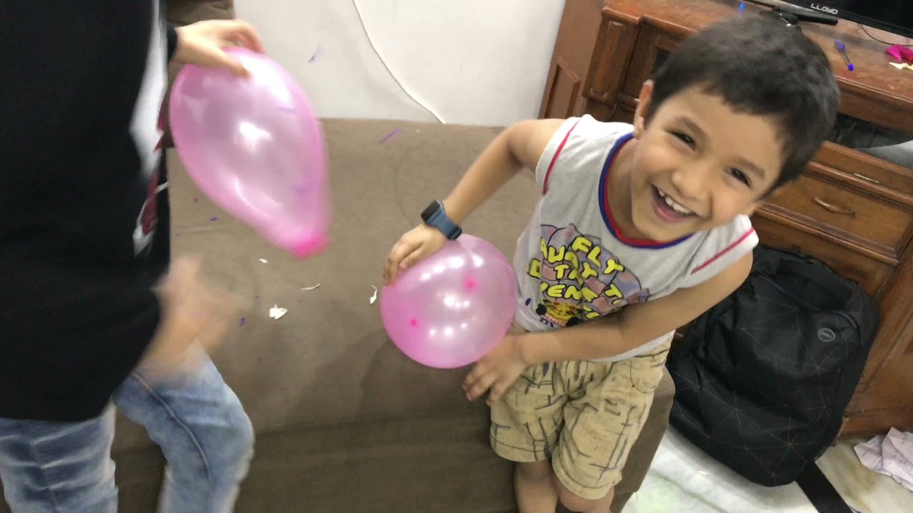 Balloon 🎈Challenge | Funny Game 😄 | Aaradhya | Sanidhya | Raghav | Fun Masti Vlogs 😊