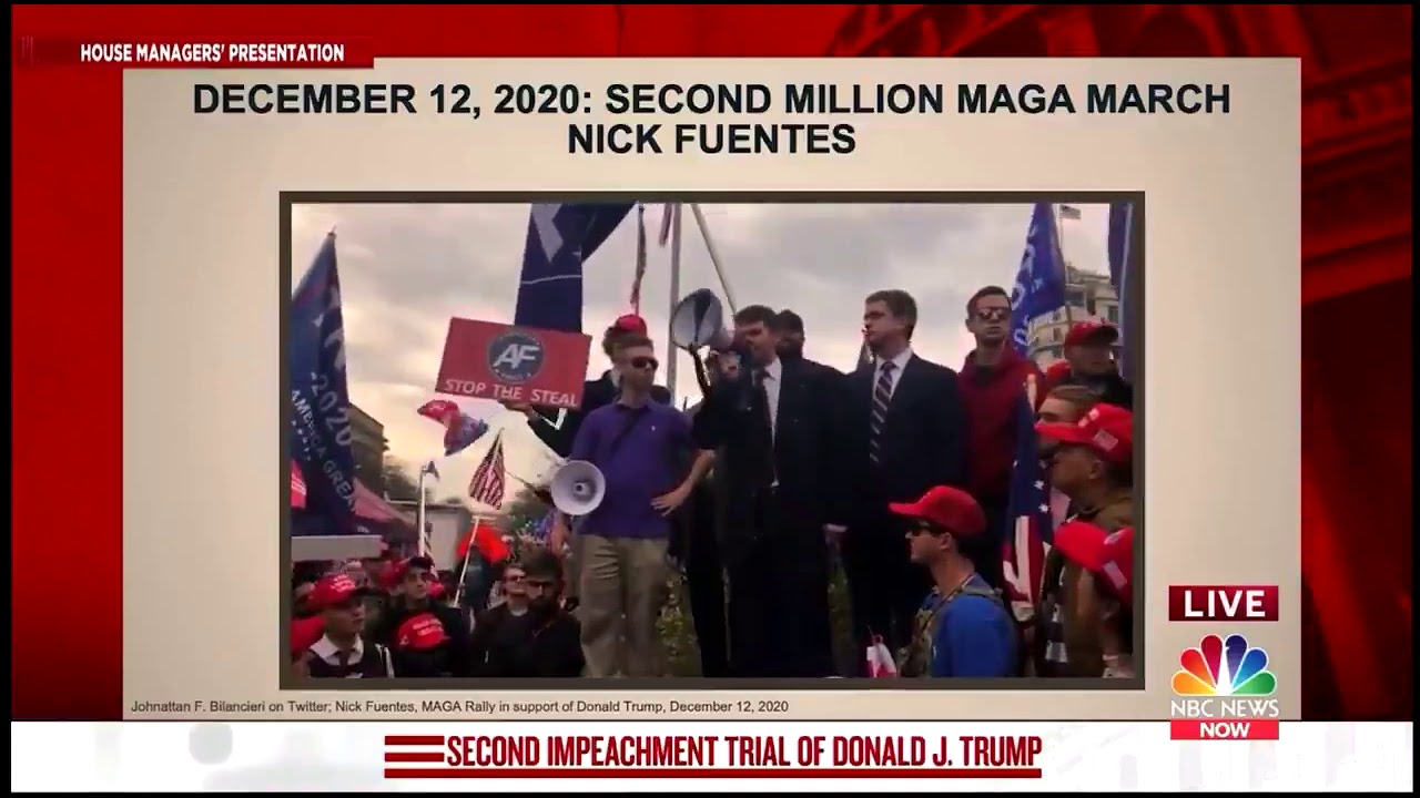 News2Share Footage Featured in Trump 2nd Impeachment Trial, Misattributed