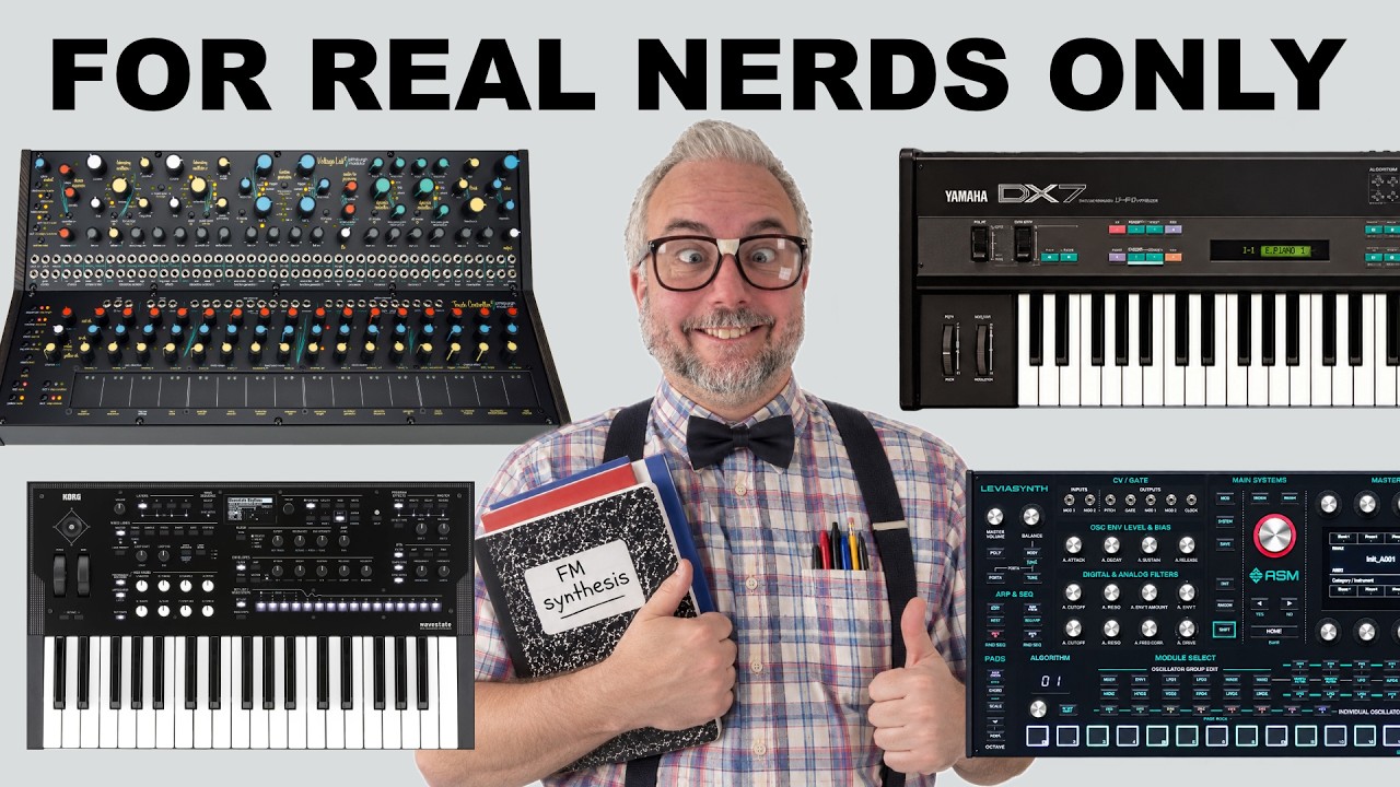 7 REALLY complicated Synthesizers! (NOT FOR BEGINNERS!!)