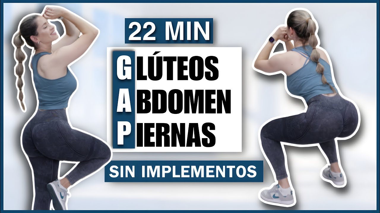 RUTINA DE GAP | Glúteos Abdomen y Piernas | RUTINA SIN PESO Y SIN SALTOS  | NatyGlossGym