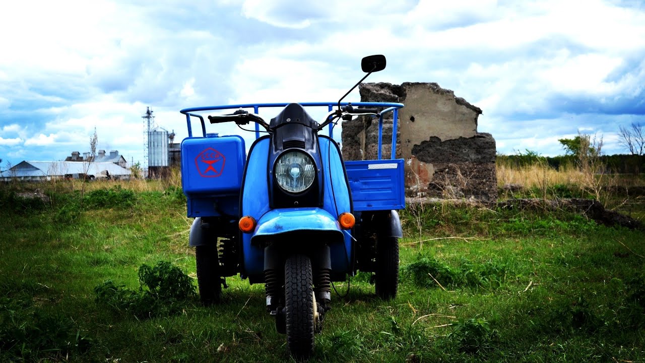 Обзор на Мотороллер муравей 2м-01