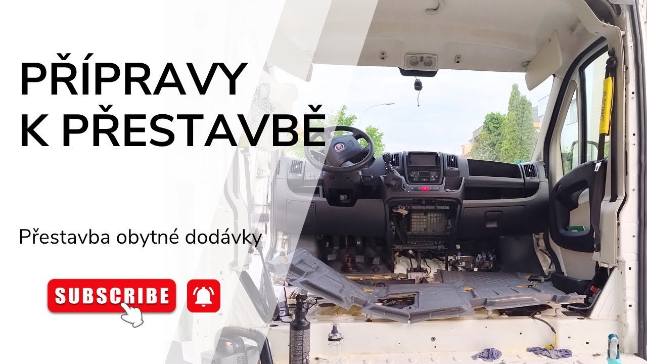 Př&iacute;pravy k přestavbě | Přestavba obytn&eacute; dod&aacute;vky