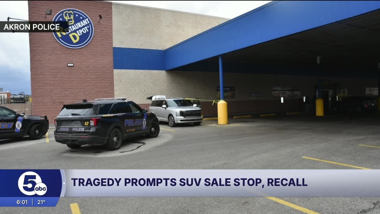 Смерть двухлетней девочки в Акроне привела к общенациональному отзыву внедорожников Hyundai.