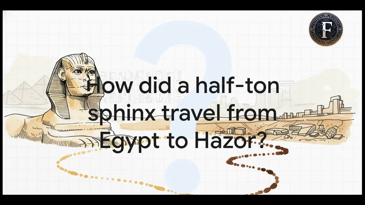 The Sphinx of Tel Hazor -Israel