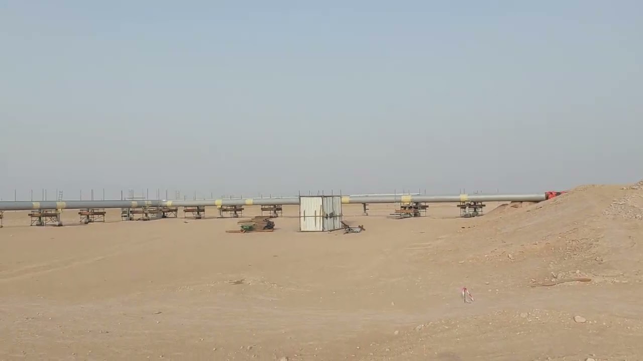Flare Piping Purpose | Gas Compression Plant | Saudi Arabia
