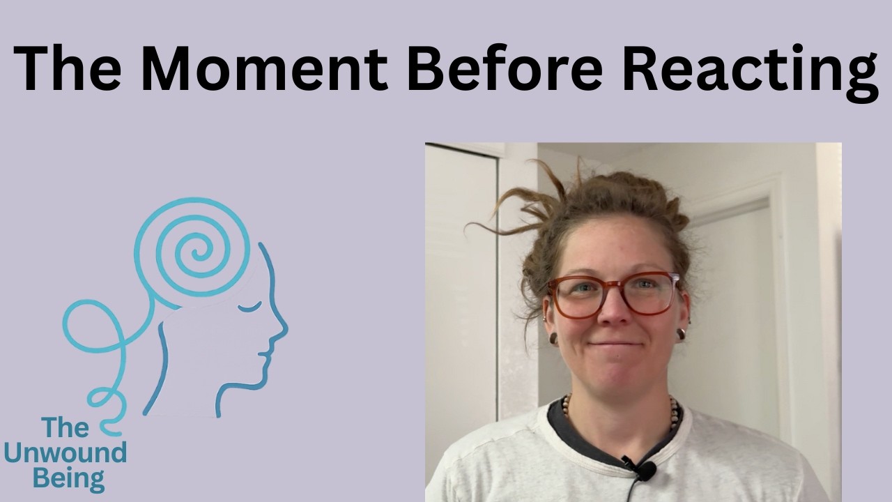 The Moment Before Reacting