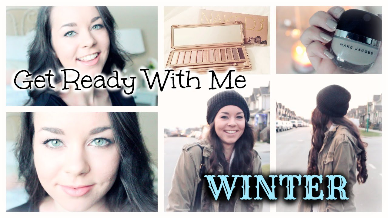 Get Ready With Me! Winter Hair, Makeup & Outfit!