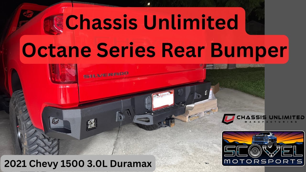 Тестируем новый задний бампер Chassis Unlimited Octane Series для нашего Chevrolet Silverado 1500.