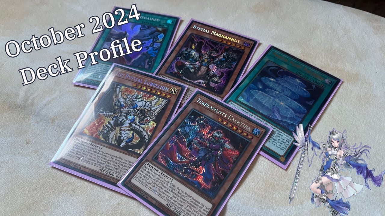 October 2024 Bystial Tearlaments Yu-Gi-Oh! Deck Profile