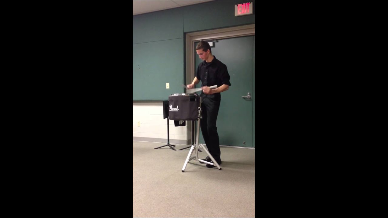 Krystal Clear Snare Drum Solo- performed by Austin Cernosek