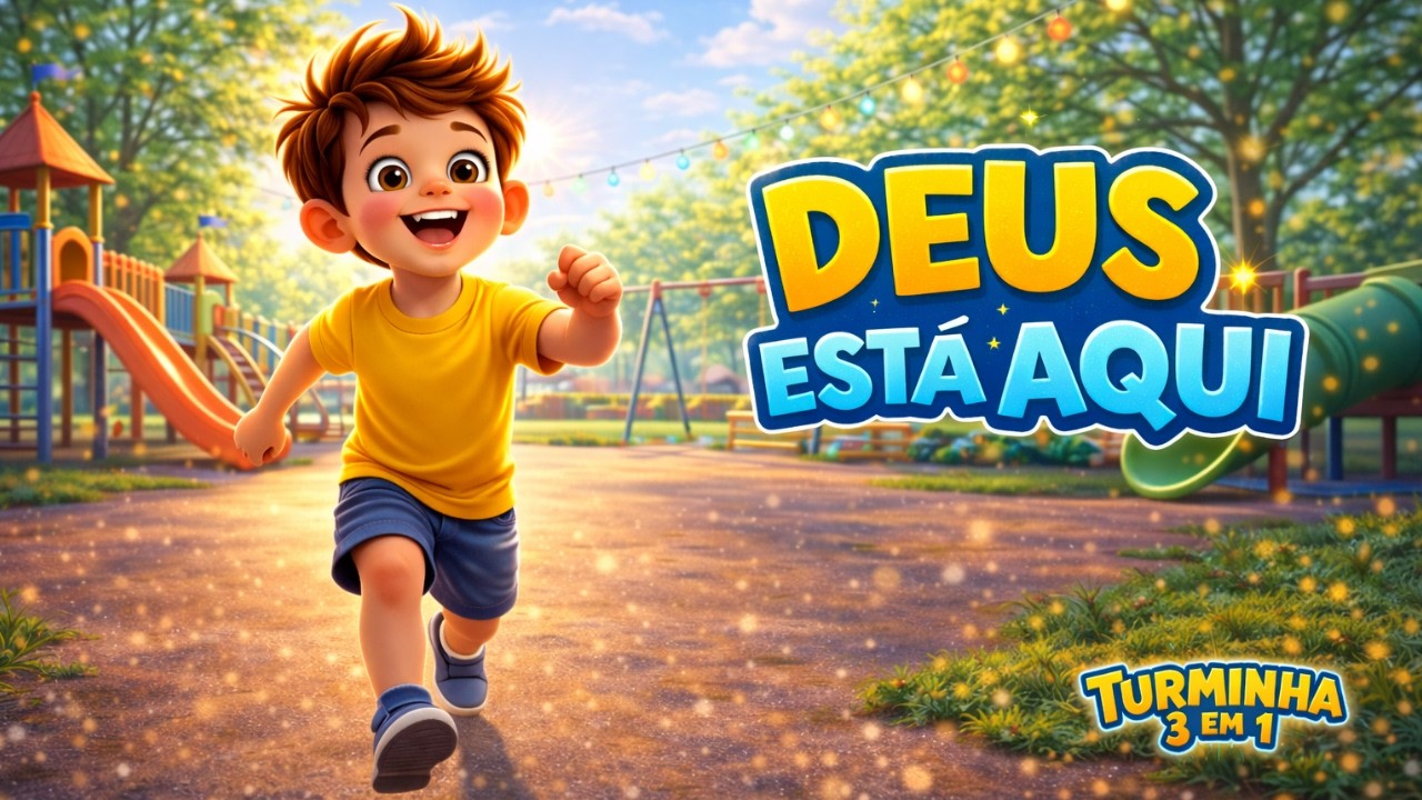 Deus está aqui | Música infantil de fé