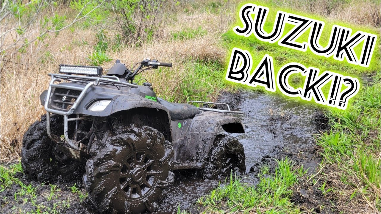Suzuki eiger 400 back!? (Real mud vs atv!!)