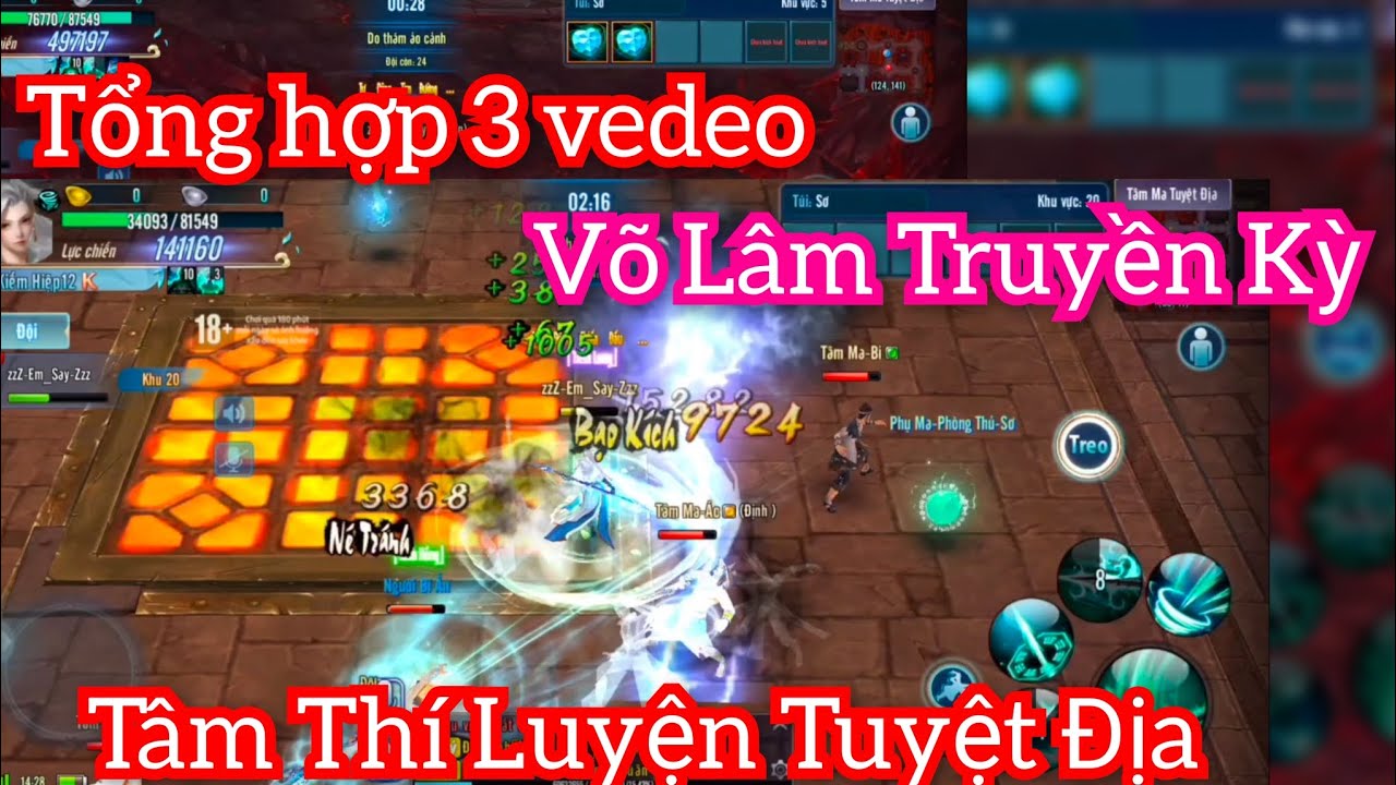VLTKM.mobie Tiêu Dao Solo Tâm ma Thí Luyện Tuyệt Địa#psmuptv#vltkm#tamma#tltd#