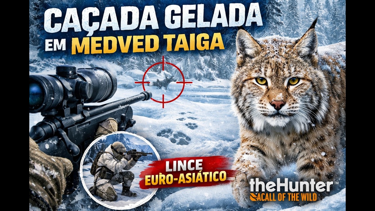 CAÇADA GELADA EM MEDVED TAIGA – EM BUSCA DO LINCE EURO-ASIÁTICO | The Hunter Call of the Wild
