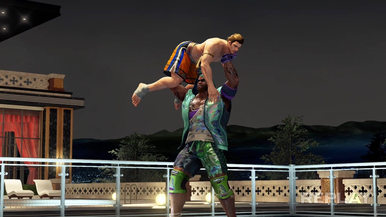 Virtua fighter 5 | Brad in trouble (Tekken costume for grabbers)