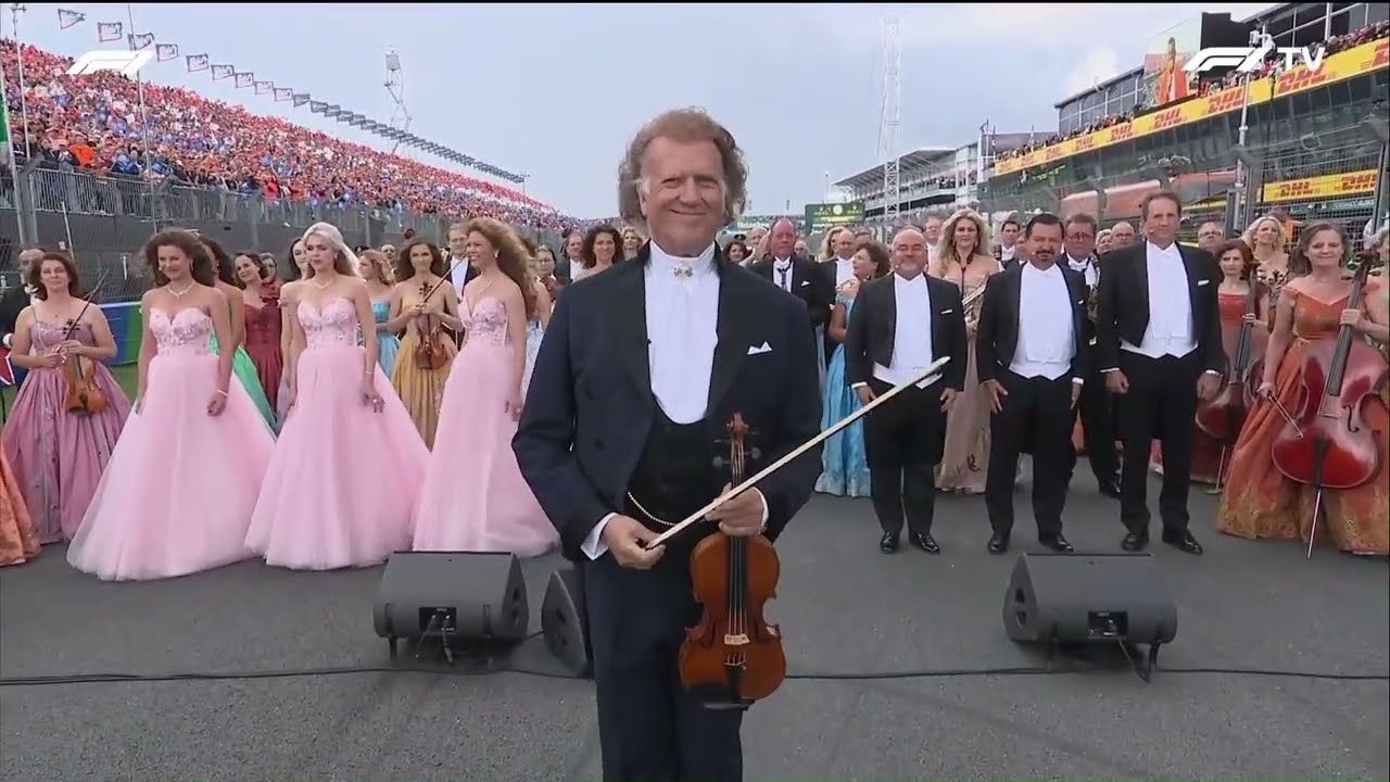 Andr&eacute; Rieu  - Wilhelmus F1 Zandvoort 2023  - Dutch national anthem