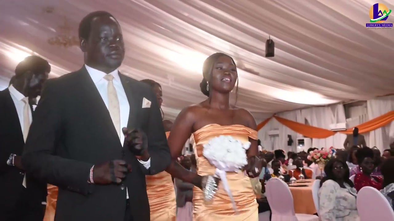 WEDDING OF  MR  MANYOK KUANY DENG AND MRS  AMOL GARANG ALIER
