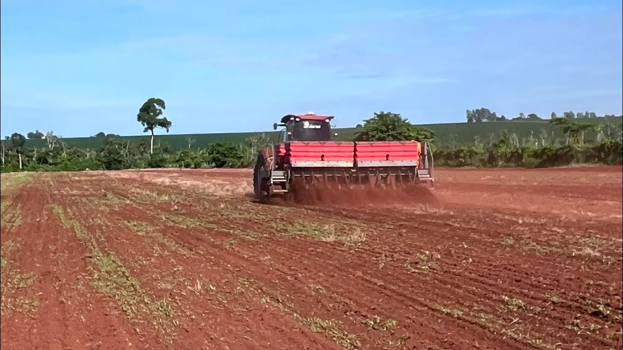 “Agricultura que alimenta o Brasil 🌾 Plantio de arroz!”