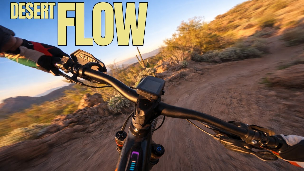 Desert Flow at Sunset | 5-Min POV MTB Rip