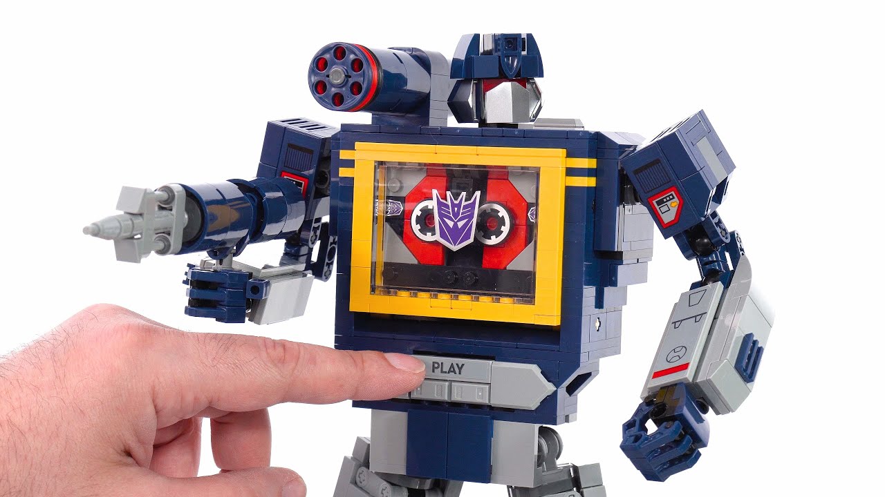 LEGO Transformers Soundwave review! Transforms, sounds, Laserbeak & Ravage #NotSponsored 10358