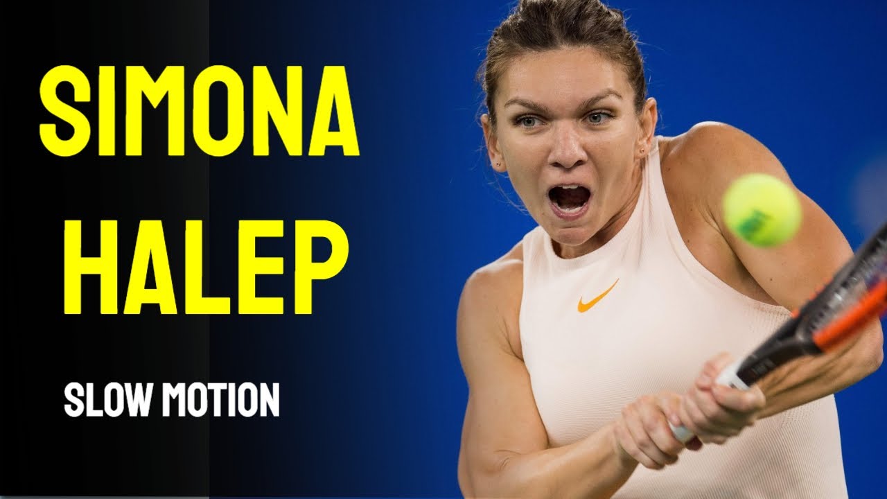 Simona Halep Slow Motion - 2014 Cincinnati Masters 1000