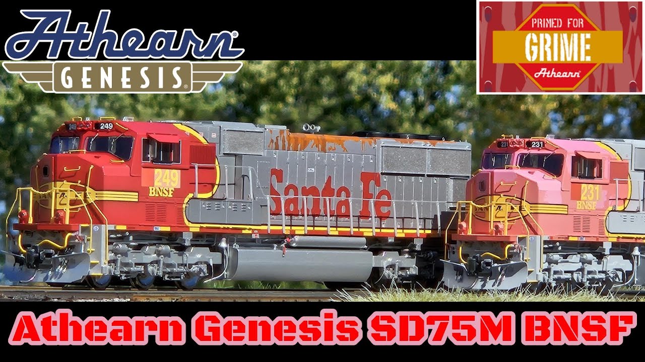 Athearn Genesis Prime For Grime SD75M