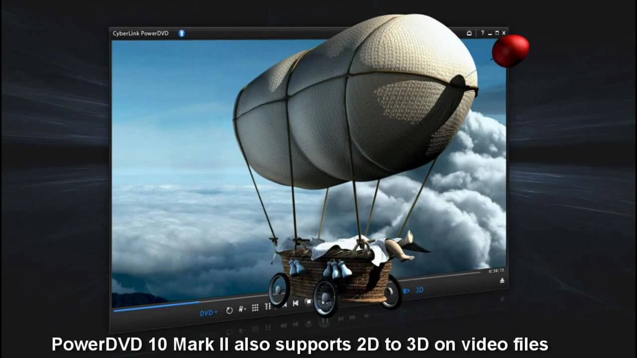 CyberLink PowerDVD 10 Mark II -  Your Movies in Blu-ray 3D, 3D & HD