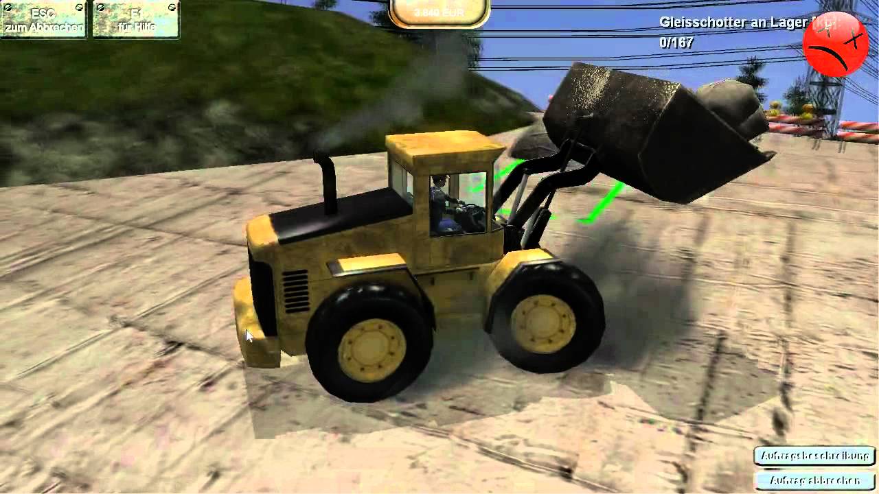 Steinbruch-Simulator 2012 Gameplay (german)
