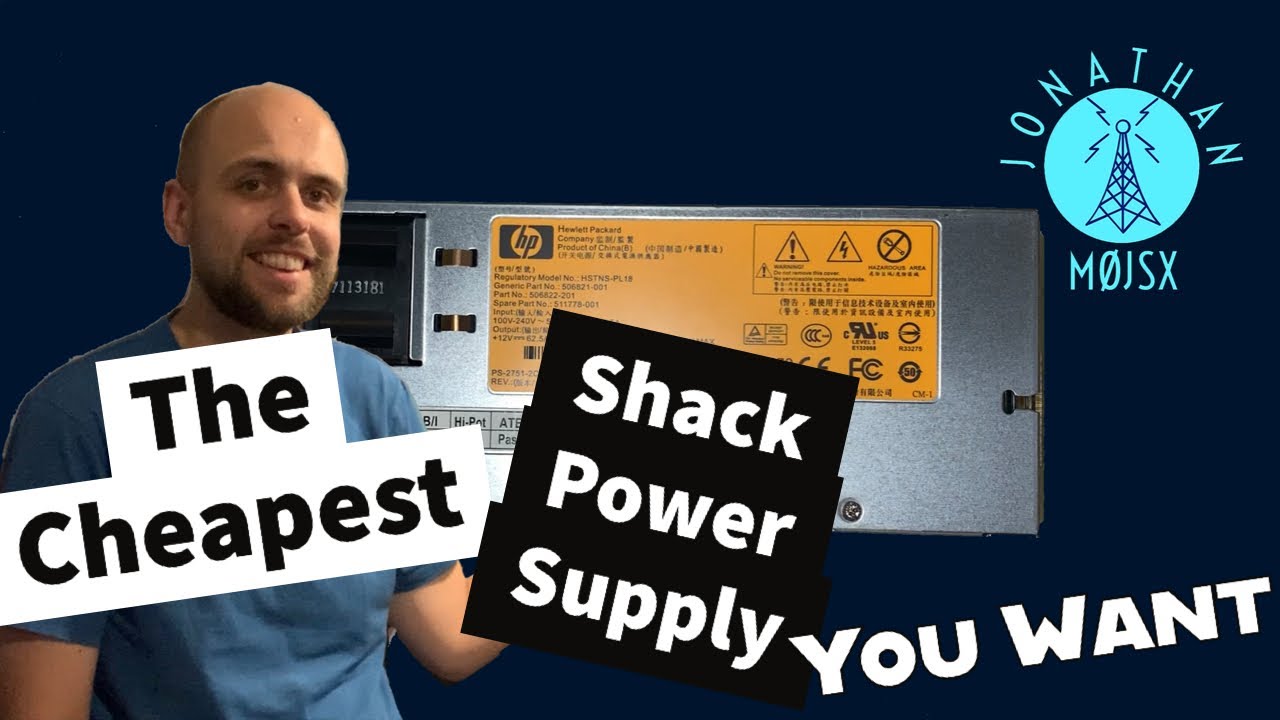 Server Power Supply - The Cheap Ham Radio Shack Option.