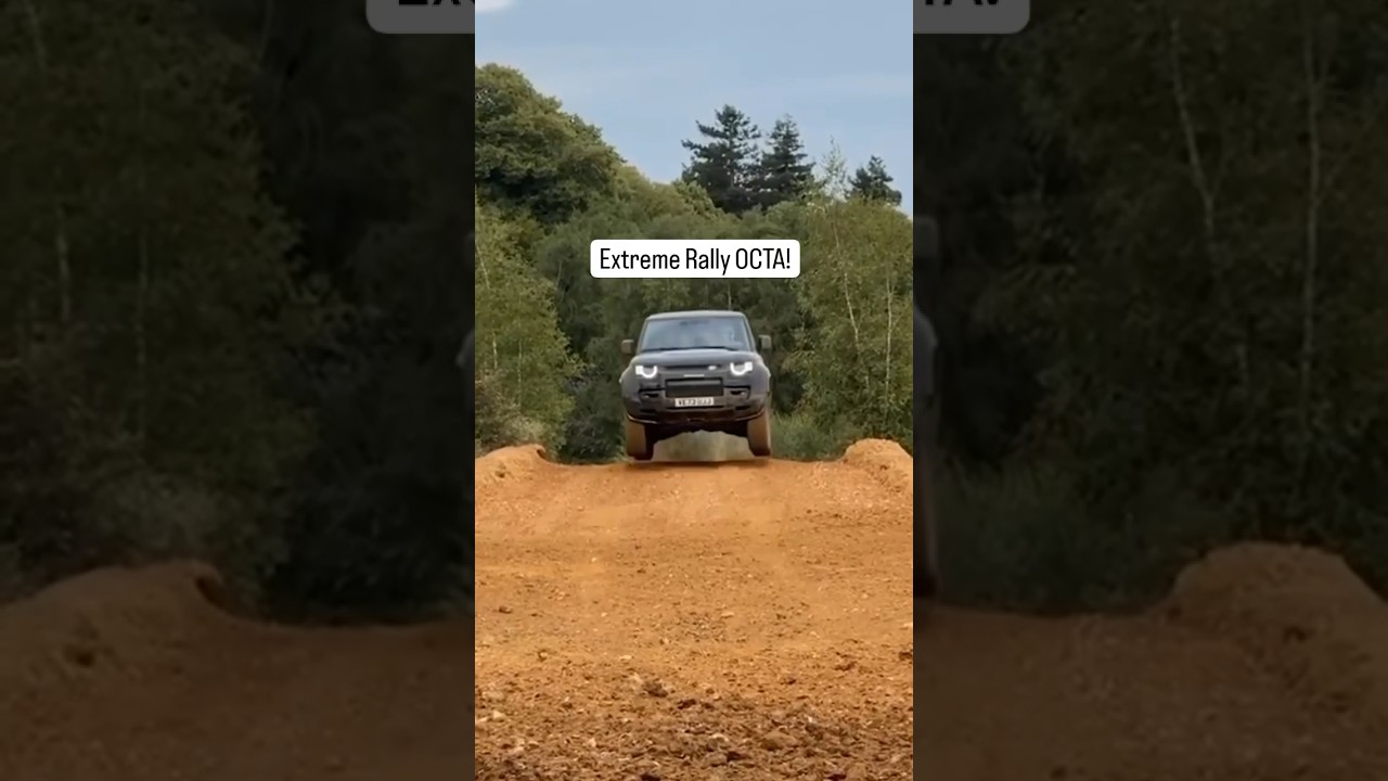 Extreme Rally OCTA! #newdefender #offroad #defenderocta