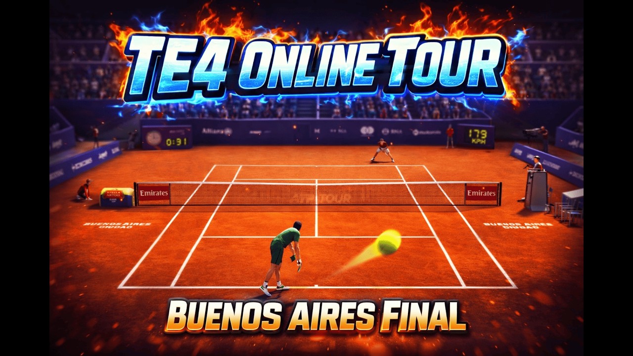 Tennis Elbow 4 Buenos Aires Final! Javilupsi vs Hrvoje996 (Online)
