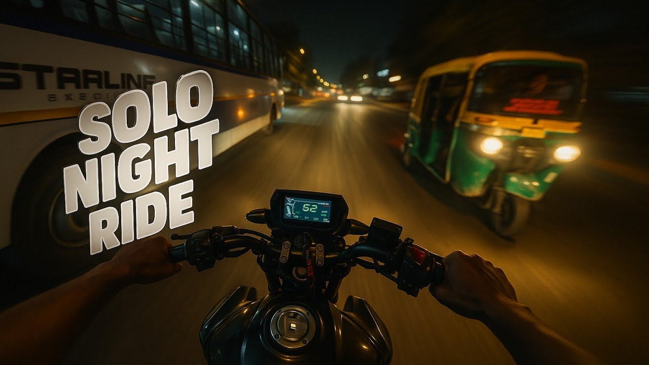 Ultimate Night Ride on TVS Raider | Cinematic POV with RAW Engine Sound🔥