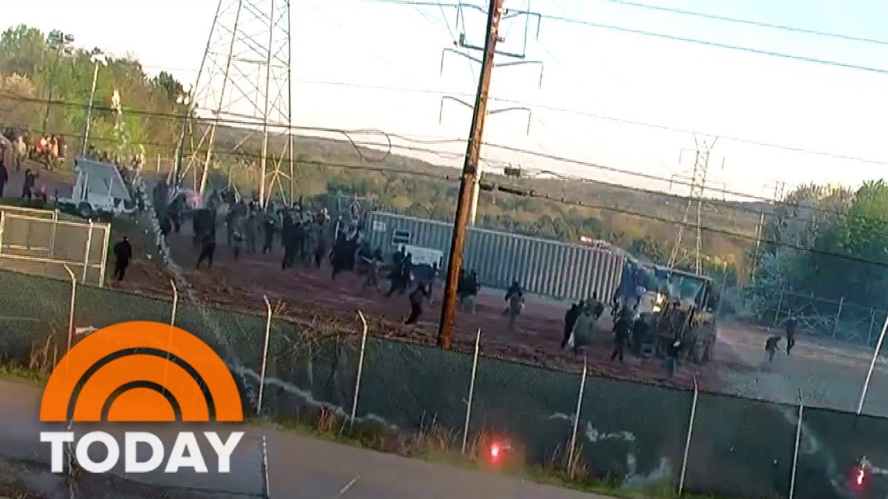 Violent protests erupt at proposed Atlanta police training center