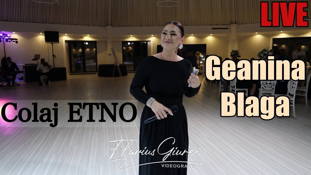 Geanina BLAGA - Colaj ETNO | Nunta Ionut si Maya | LIVE 2024