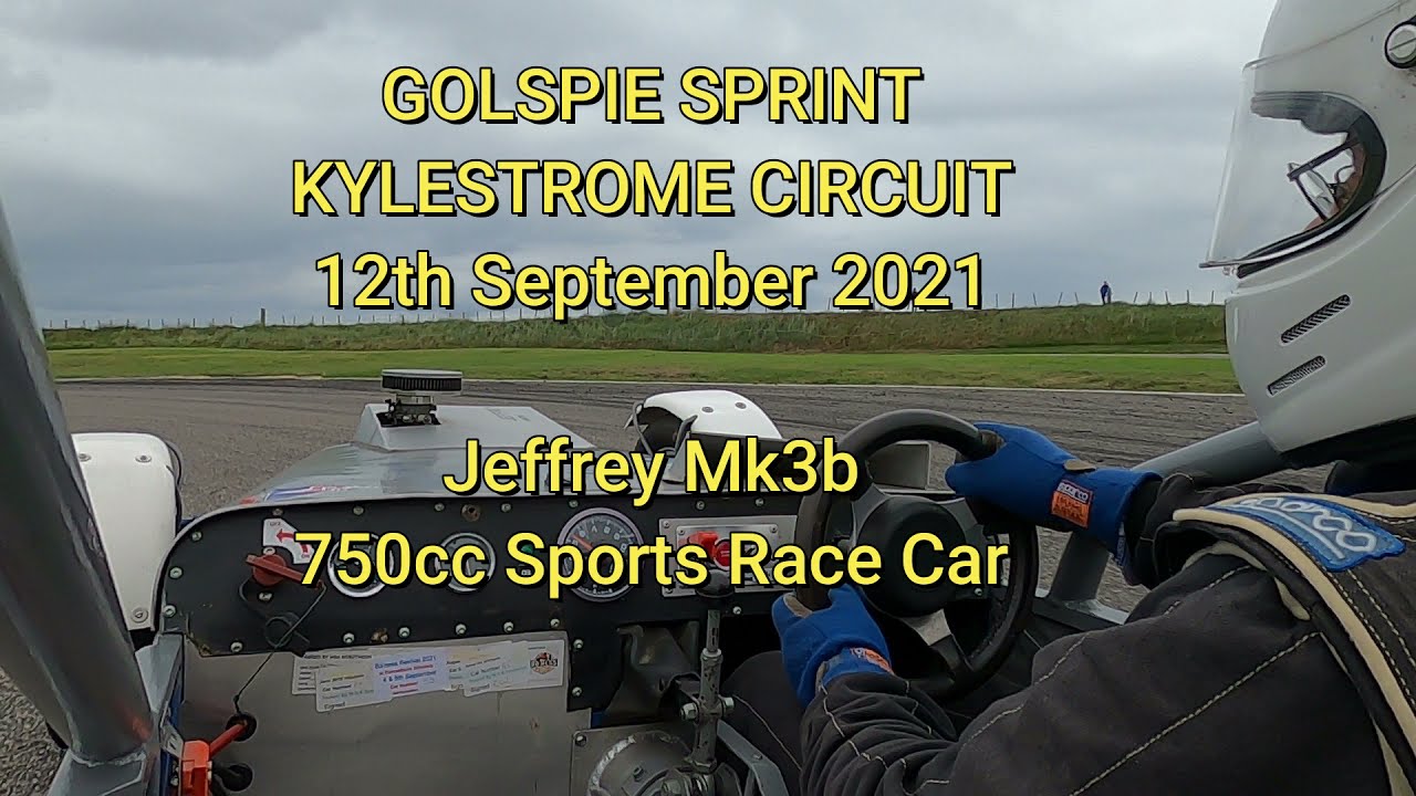 Sprinting the Jeffrey 750cc Race Car - Golspie Sprint 11th & 12th September 2021